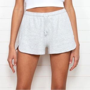 SUMMER THERMAL SHORTS - brandy, light grey